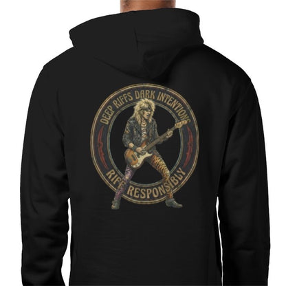 Riff Responsibly | Deep Riffs Dark Intentions Bass Hoodie