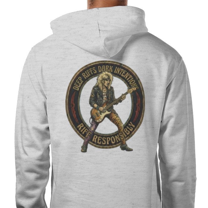 Riff Responsibly | Deep Riffs Dark Intentions Bass Hoodie