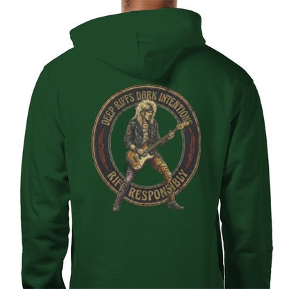 Riff Responsibly | Deep Riffs Dark Intentions Bass Hoodie