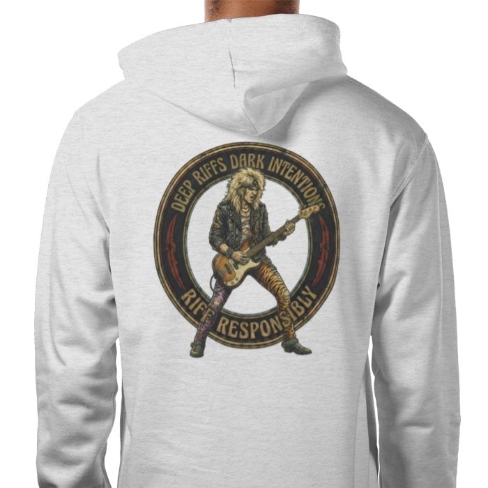 Riff Responsibly | Deep Riffs Dark Intentions Bass Hoodie