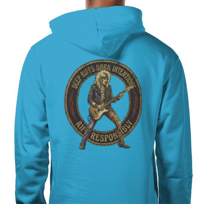 Riff Responsibly | Deep Riffs Dark Intentions Bass Hoodie
