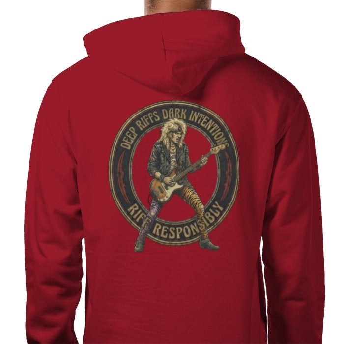 Riff Responsibly | Deep Riffs Dark Intentions Bass Hoodie