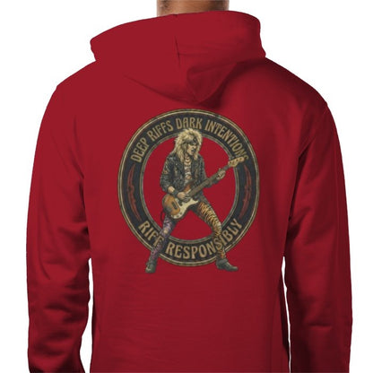 Riff Responsibly | Deep Riffs Dark Intentions Bass Hoodie