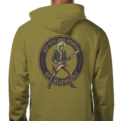 Riff Responsibly | Deep Riffs Dark Intentions Bass Hoodie
