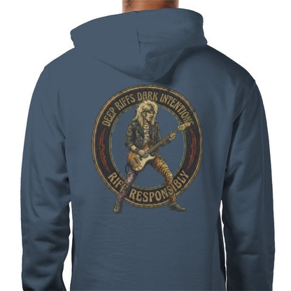 Riff Responsibly | Deep Riffs Dark Intentions Bass Hoodie