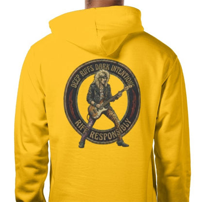 Riff Responsibly | Deep Riffs Dark Intentions Bass Hoodie