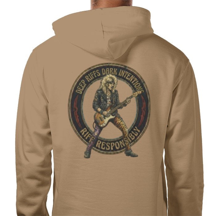 Riff Responsibly | Deep Riffs Dark Intentions Bass Hoodie